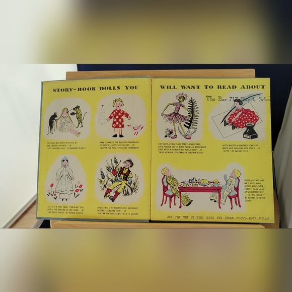 Vtg 1954 The First Book of Dolls Dollmaking History 1st Edition By Helen Hoke - Picture 2 of 7